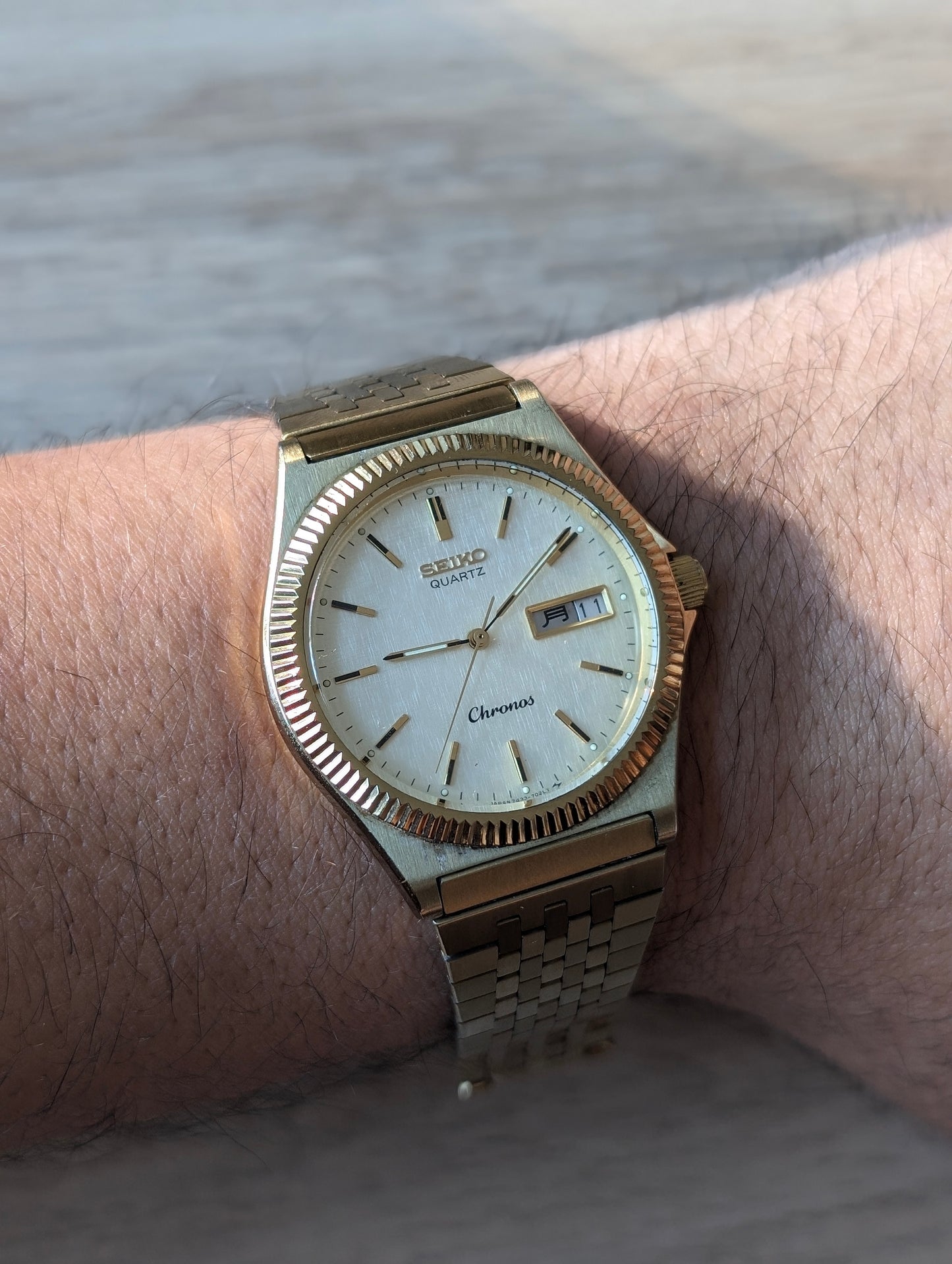 1987 Seiko Quartz Chronos Ref: 7433-7010